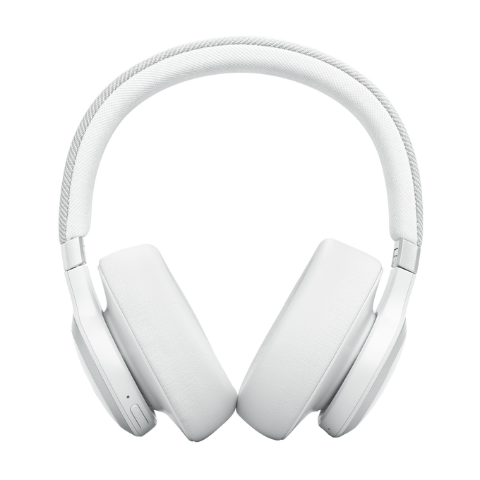 JBL Live 770NC - White CSTM - Wireless Over-Ear Headphones with True Adaptive Noise Cancelling - Front image number null